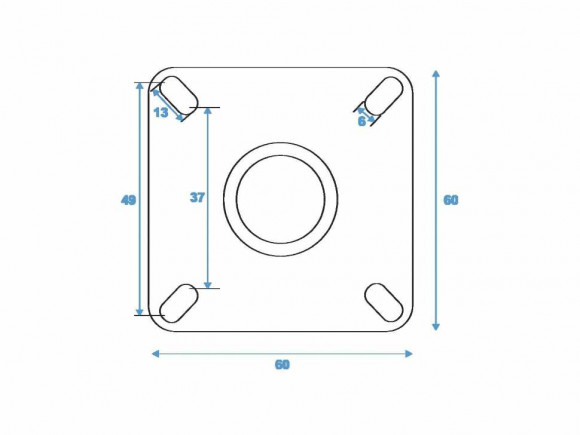 ROADINGER Swivel Castor 75mm grey