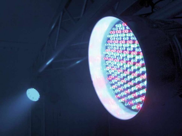EUROLITE LED PAR-56 RGB 5mm Short 5CH bk