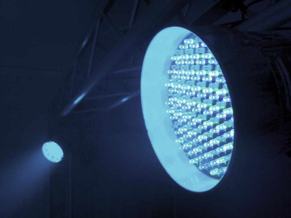 EUROLITE LED PAR-56 RGB 5mm Short 5CH bk