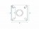 ROADINGER Swivel Castor 75mm grey with brake