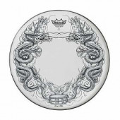 REMO Batter, 14` Diameter, `Dragon Skyn` Graphic REMO Batter, 14` Diameter, `Dragon Skyn` Graphic