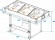 ROADINGER Console Road Table for 2 Turntables
