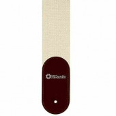 DIMARZIO 2 INCH WOVEN COTTON STRAP W/LEATHER ENDS NATURAL DD3100CN DIMARZIO 2 INCH WOVEN COTTON STRAP W/LEATHER ENDS NATURAL DD3100CN