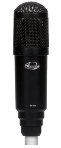 Октава МК-319 Студийный микрофон, черный цвет, деревянный футляр