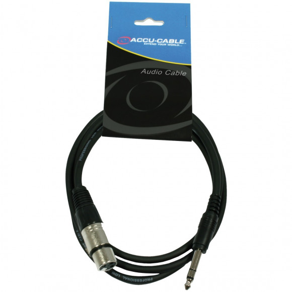 Кабель ADJ AC-XF-J6S/3 XLR female/6,3 Jack Stereo 3m Кабель ADJ AC-XF-J6S/3 XLR female/6,3 Jack Stereo 3m