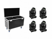 FUTURELIGHT Set 4x DMB-160 LED Moving-Head + Case FUTURELIGHT Set 4x DMB-160 LED Moving-Head + Case