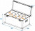 ROADINGER Flightcase 4x PRO Slim Size M