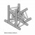 Dura Truss DT 33 T42-TD  T-joint + Down