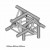 Dura Truss DT 33 T43-TU  T-joint + Up