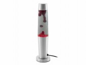 EUROLITE Lava Lamp red/violet, Base silver