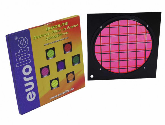 EUROLITE Magenta Dichroic Filter bla. Frame PAR-64