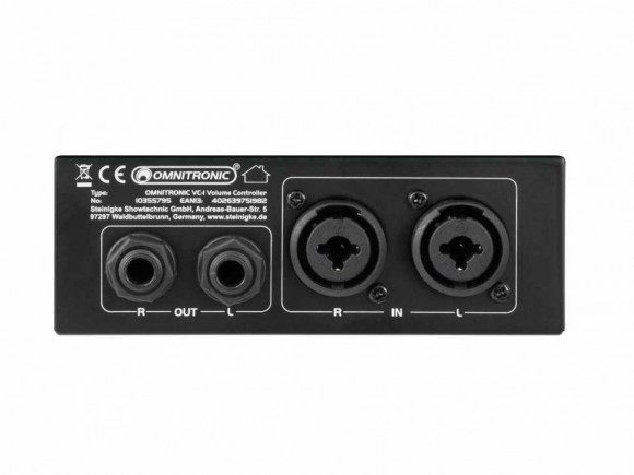 OMNITRONIC VC-1 Volume Controller passive