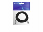 OMNITRONIC XLR cable 3pin 20m bk