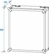 ROADINGER Rack Profi 20U 45cm