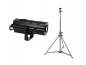 EUROLITE Set LED SL-160 Search Light + STV-200 Follow spot stand, stainless steel EUROLITE Set LED SL-160 Search Light + STV-200 Follow spot stand, stainless steel