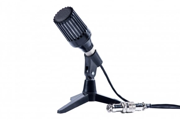 Октава МД-380А Речевой динамический микрофон, черный цвет