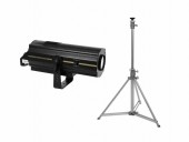 EUROLITE Set LED SL-350 Search Light + STV-200 Follow spot stand, stainless steel EUROLITE Set LED SL-350 Search Light + STV-200 Follow spot stand, stainless steel