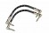FENDER 6`` PATCH CABLE 2 PACK BLACK