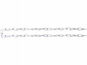 EUROLITE Double Loop Chain 2.5mm, WLL 20kg, 1m
