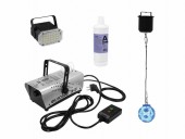 EUROLITE Set LED Twinkle Ball + LED Party Strobe 36 + N-10 silver + A2D Fluid 1l EUROLITE Set LED Twinkle Ball + LED Party Strobe 36 + N-10 silver + A2D Fluid 1l