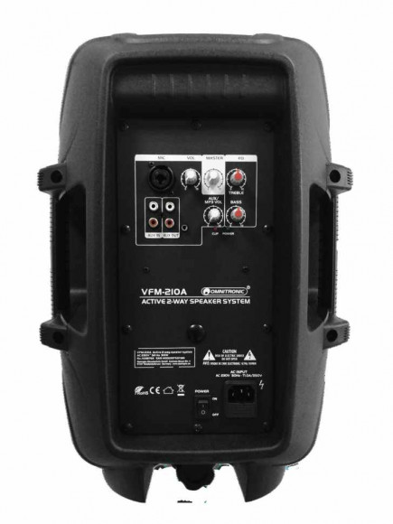 OMNITRONIC VFM-210A 2-Way Speaker, active