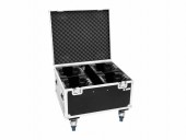 ROADINGER Flightcase 4x TMH FE-600 Wheels
