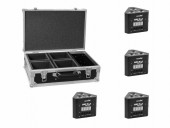 EUROLITE Set 4x LED TL-3 TCL 3x3W Trusslight + Case