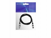 OMNITRONIC XLR cable 3pin 3m bk