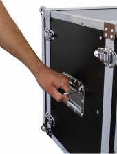 ROADINGER Effect Rack CO DD, 10U, 38cm deep, black