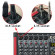 FREEBOSS MINI6 Микшерный пульт 6 моно каналов + 48 В, BT/USB плеер, 99 эффект FREEBOSS MINI6 Микшерный пульт 6 моно каналов + 48 В, BT/USB плеер, 99 эффект