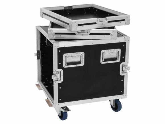 ROADINGER Rack Profi KM 10U 55cm with Wheels