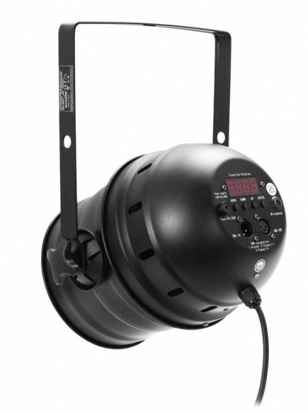 Eurolite LED PAR-64 RGB 36x3W Short black