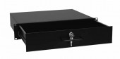 OMNITRONIC Rack Drawer with Lock 2U OMNITRONIC Rack Drawer with Lock 2U