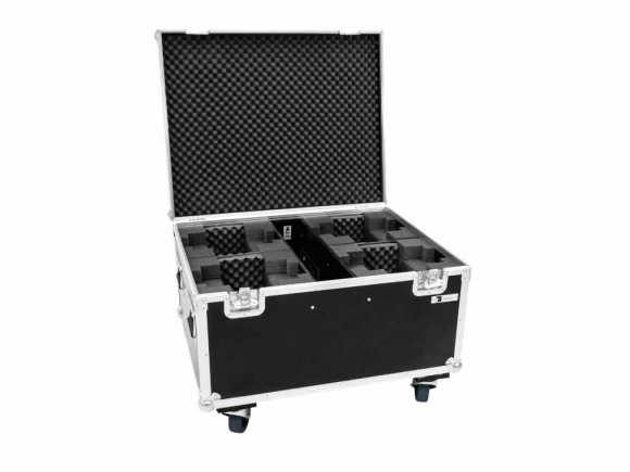 ROADINGER Flightcase 4x TMH-15 with Wheels