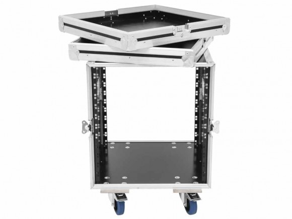 ROADINGER Rack Profi KM 12U 55cm with Wheels