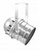 Eurolite LED PAR-64 RGB 36x3W Short sil