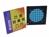 EUROLITE Blue Dichroic Filter black Frame PAR-56