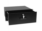 OMNITRONIC Rack Drawer with Lock 4U OMNITRONIC Rack Drawer with Lock 4U