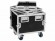 ROADINGER Rack Profi KM 6U 55cm with Wheels