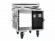 ROADINGER Rack Profi KM 6U 55cm with Wheels