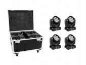 EUROLITE Set 4x LED TMH-15 + Case