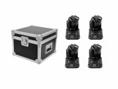 EUROLITE Set 4x LED TMH-6 + Case