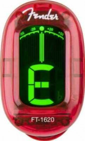 FENDER CALIFORNIA SERIES CLIP-ON TUNER CANDY APPLE RED FENDER CALIFORNIA SERIES CLIP-ON TUNER CANDY APPLE RED