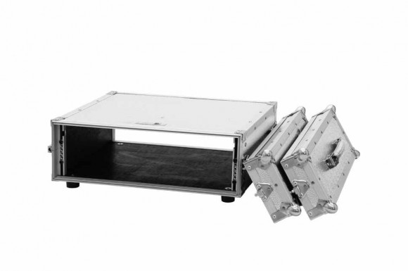 ROADINGER Effect Rack CO DD, 3U, 40cm deep, silver