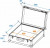 ROADINGER Universal Case FOAM, blue