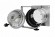 EUROLITE PAR-64 Spot Floor With Plug sil