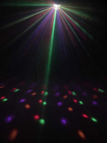 EUROLITE LED Mini D-4 Beam Effect MP3