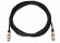 OMNITRONIC XLR cable 3pin 7.5m bk/rd
