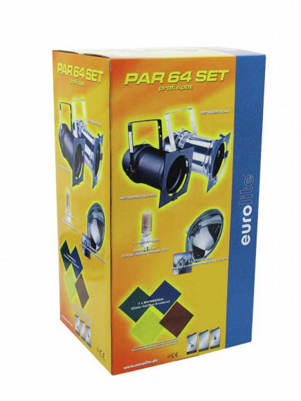 EUROLITE PAR-64 Spot Long Set sil