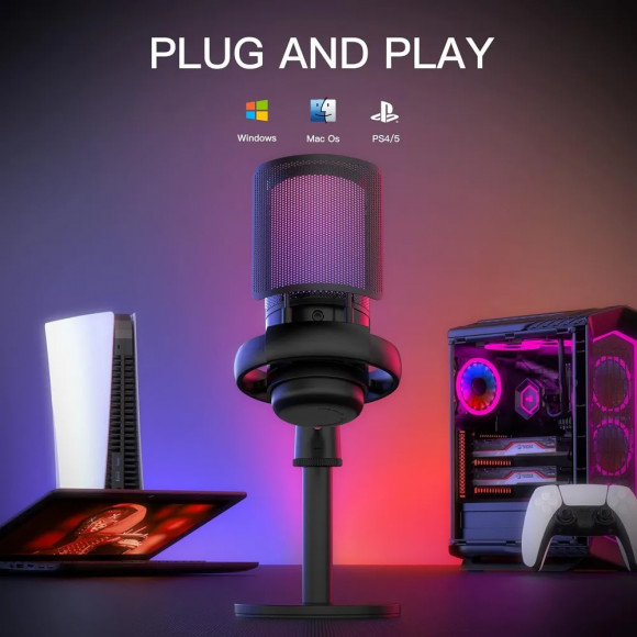 LOMEHO ME-6S B Конденсаторный микрофон, USB, 24 бит, 192 кГц LOMEHO ME-6S B Конденсаторный микрофон, USB, 24 бит, 192 кГц